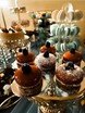 Голубой / Синий, Белый, оттенки Белого, Шоколад / Коричневый Сладкий стол 23 от Delish Cake 1