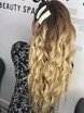 С аксессуарами / Цветами / Фатой, Распущенные, Локоны / Локоны на один бок от Мери Варданян 1
