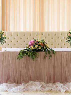 Президиум / Стол молодоженов в Шебби шик от MWedding 1