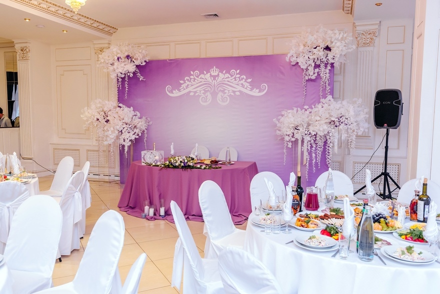 Президиум / Стол молодоженов в Прованс от MWedding 1