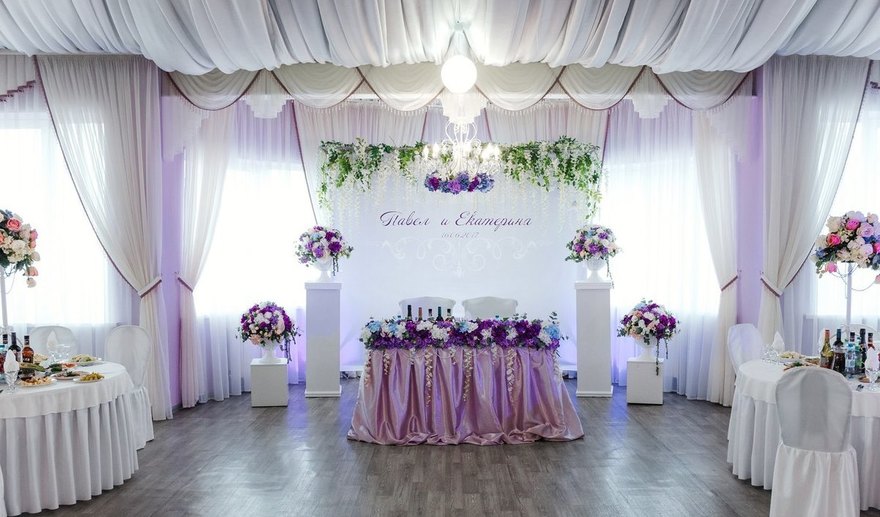 Президиум / Стол молодоженов в Прованс от MWedding 1