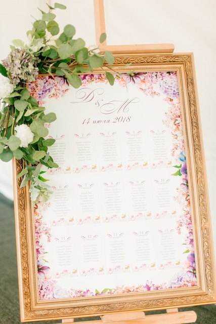 Рассадка в Классика от MWedding 1