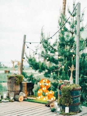 Фотозона в Рустик от MWedding 1