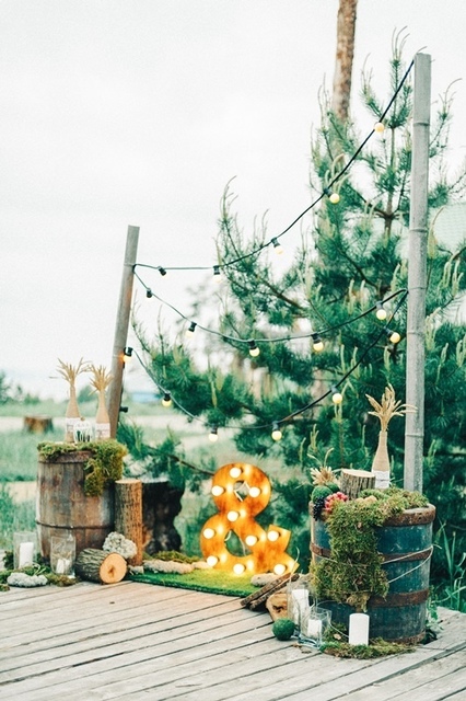 Фотозона в Рустик от MWedding 1