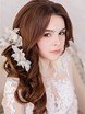 С аксессуарами / Цветами / Фатой, Коса / Коса-пучок от Anastasiya beverly hills 1