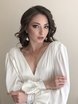Распущенные, Локоны / Локоны на один бок от Свадебный стилист-визажист Дарья Бачурина 1