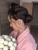 Пучок, Локоны / Локоны на один бок от Свадебный стилист-визажист Дарья Бачурина 1