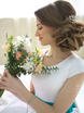 Высокие / Собранные, С аксессуарами / Цветами / Фатой, Пучок от Салон красоты iconBRIDE 1