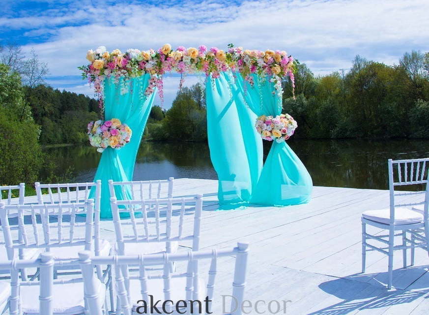 Выездная регистрация, Природа в Тематический, Тиффани от Студия декора Akcent Decor 1