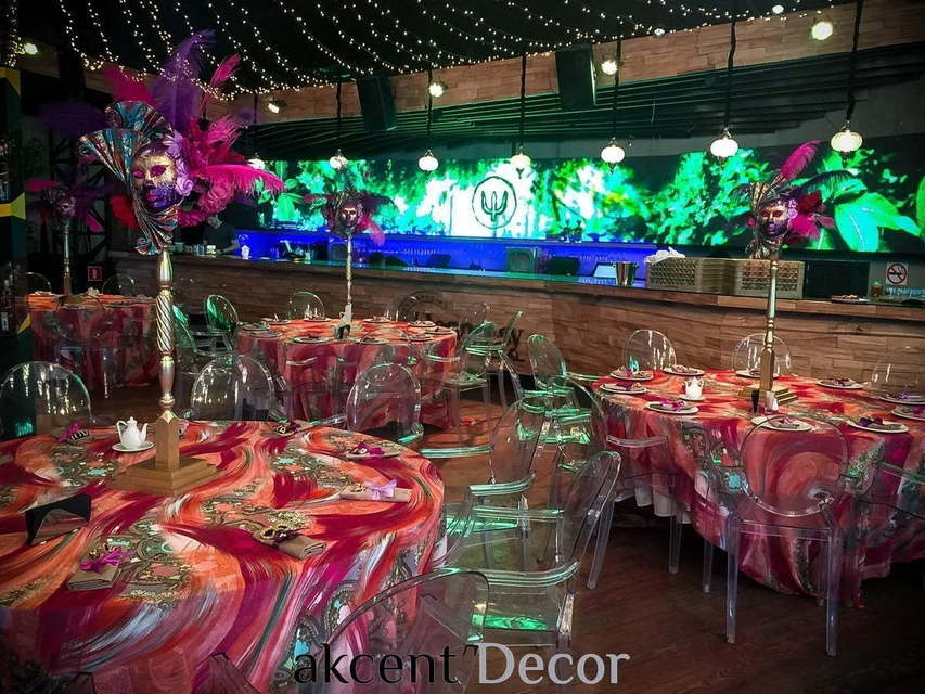 Столы и стулья гостей / Банкет в Тематический от Студия декора Akcent Decor 1