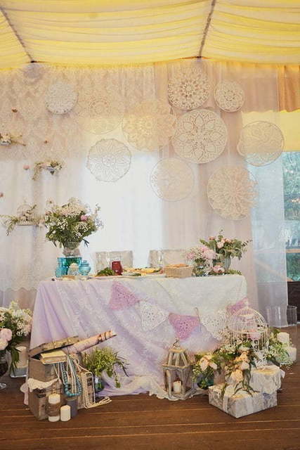Президиум / Стол молодоженов в Бохо от Студия декора и флористики Passage decor 1