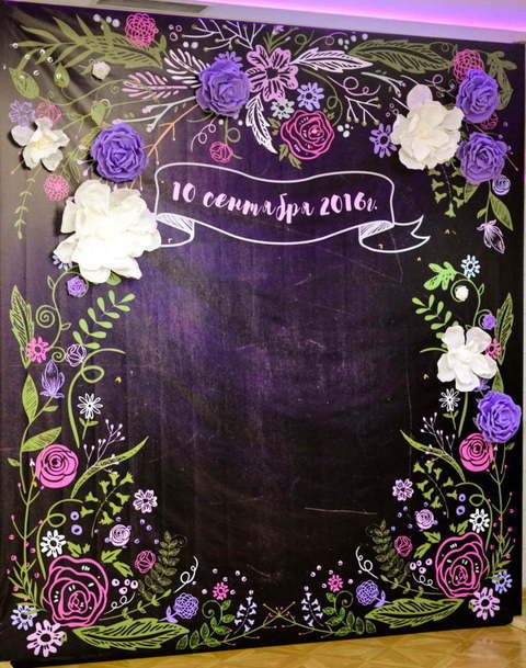 Фотозона в filter_style_decora от Студия декора Marelle 1