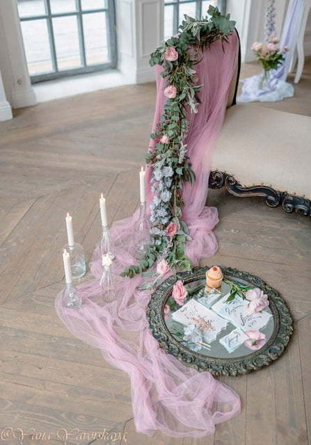 Фотозона в Шебби шик от Студия декора и флористики il Fiore Decor 1