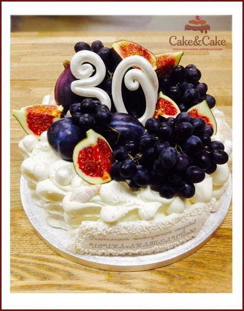 Крем / Сливки Одноярусные 1 от Кондитерская Сake & Сake