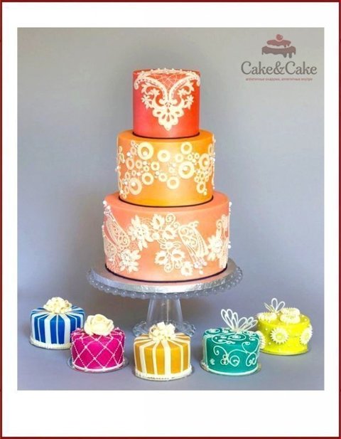 Мастика Трехъярусные 1 от Кондитерская Сake & Сake