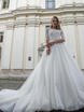 Свадебное платье Dalia. Силуэт Пышное, А-силуэт. Цвет Айвори / Капучино, Белый / Молочный. Вид 1