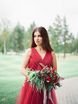 Свадебное платье Barbaris. Силуэт А-силуэт. Цвет Красный / Марсала, оттенки Розового. Вид 10