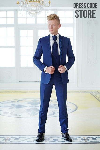 Однобортный, Тройка, Смокинг Смокинг тройка Chezare от Прокат мужских костюмов Dress Code Rent 1