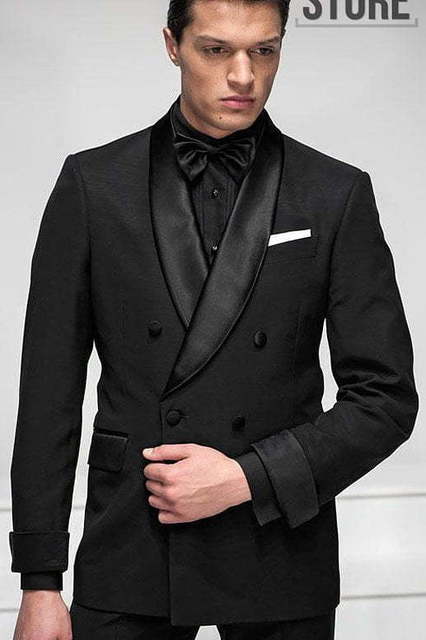 Двойка, Смокинг, Двубортный Смокинг б/у Englishman от Салон мужских костюмов Dress Сode Store 1