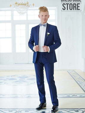 Однобортный, Смокинг, Двойка Смокинг двойка Ennio от Салон мужских костюмов Dress Сode Store 2