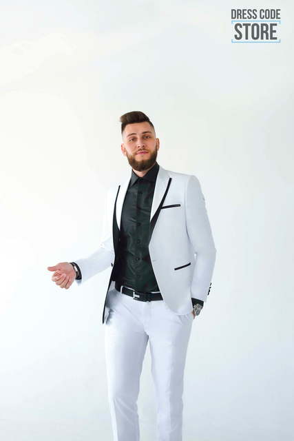 Однобортный, Двойка Свадебный костюм 25 Brisco от Салон мужских костюмов Dress Сode Store 1
