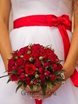 Монобукет из одного вида цветов, Классический круглый name от Green Buket 1