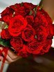 Монобукет из одного вида цветов, Классический круглый name от Green Buket 1