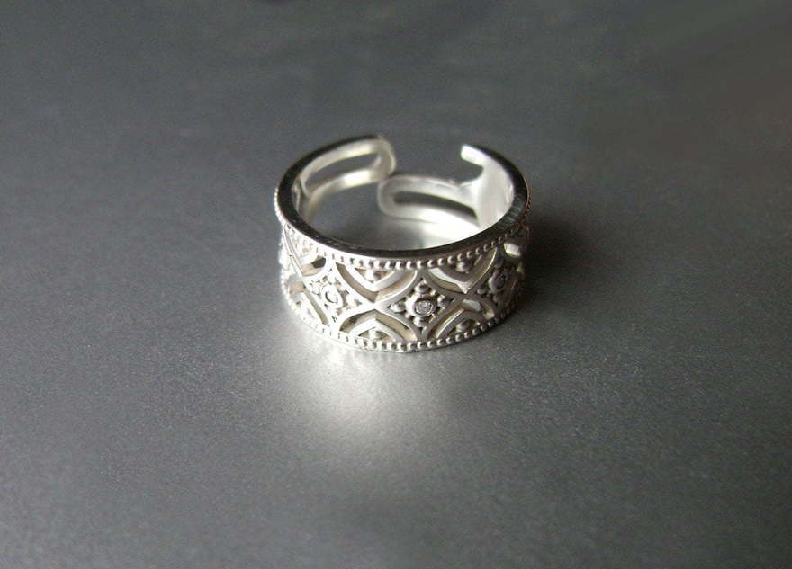 Обручальное кольцо Гибкий размер из Серебро от Ювелирный салон Jewellery Art 1