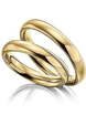 Обручальное кольцо Classic 1 из Желтое золото, Белое золото от Ювелирный салон Jewellery Art 1