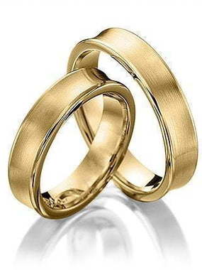 Обручальное кольцо Classic 6 из Белое золото, Желтое золото от Ювелирный салон Jewellery Art 1