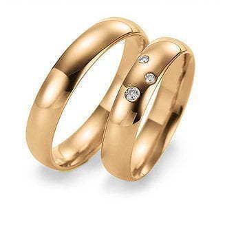 Обручальные кольца Classic 13 из Розовое (красное) золото от Ювелирный салон Jewellery Art 1