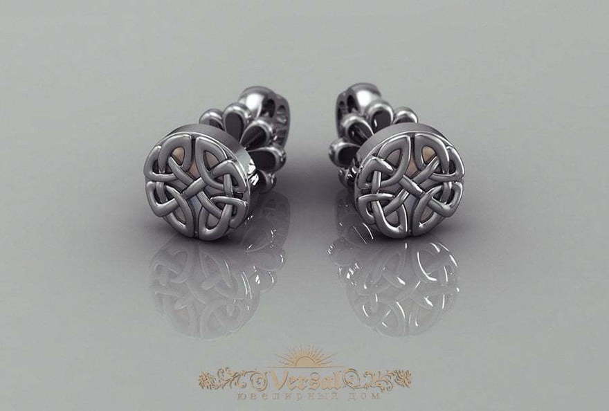 Серьги VGS0161 из Белое золото, Серебро, Платина от Ювелирный Дом Версаль 1