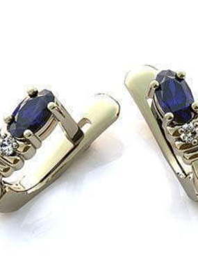 Серьги из золота из Желтое золото от Ювелирный салон Jewelry & Diamonds 1