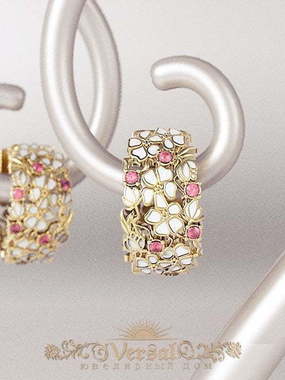 Серьги VGS0165 из Желтое золото от Ювелирный Дом Версаль 1