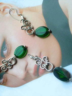 Серьги Узоры из Белое золото, Серебро от Ювелирный салон Jewellery Art 2
