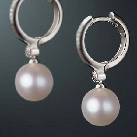 Серьги из Белое золото от Ювелирный салон Jewelry & Diamonds 1