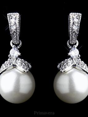 Серьги 80675 из Посеребренная бижутерия от Свадебный салон Примавера 1