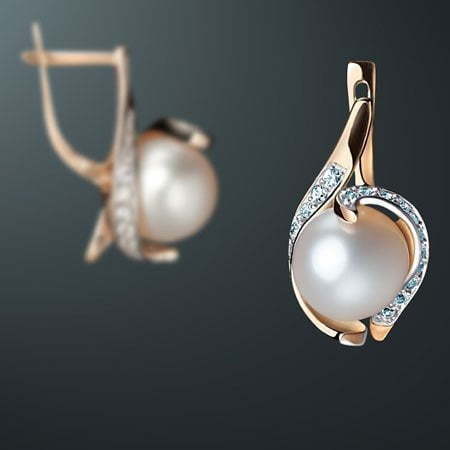 Серьги из Розовое (красное) золото от Ювелирный салон Jewelry & Diamonds 1