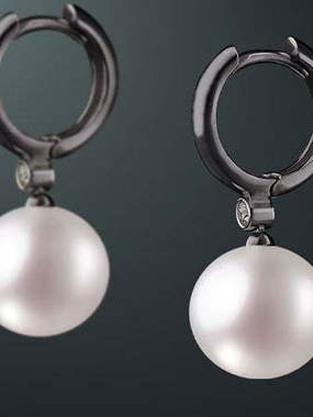 Серьги из Белое золото от Ювелирный салон Jewelry & Diamonds 1