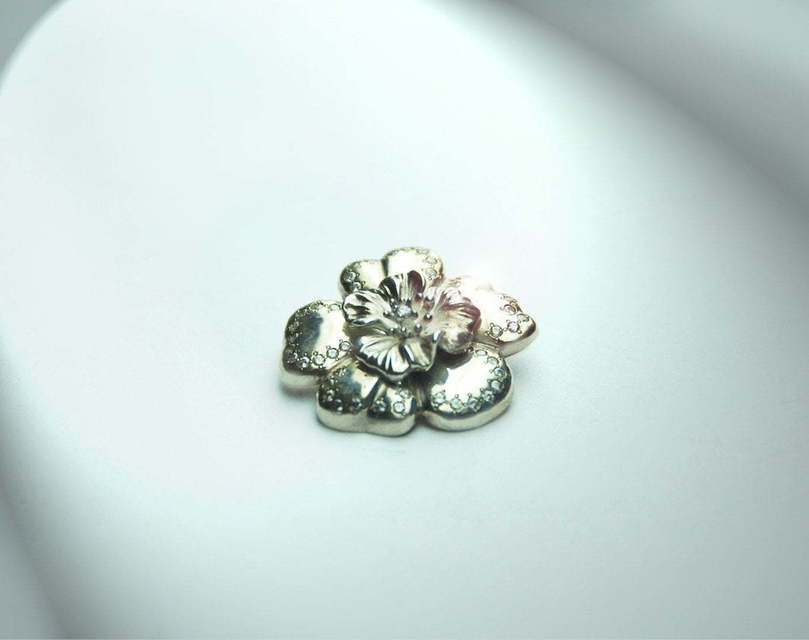 Подвеска Нежность из Белое золото, Серебро от Ювелирный салон Jewellery Art 1