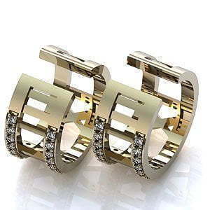 Серьги из золота из Желтое золото от Ювелирный салон Jewelry & Diamonds 1