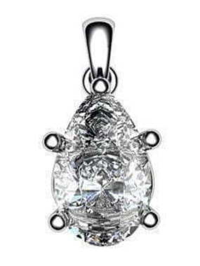 Подвеска из Белое золото от Ювелирный салон Jewelry & Diamonds 1