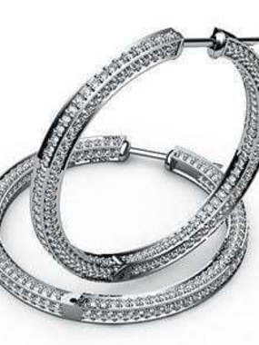 Серьги из Белое золото от Ювелирный салон Jewelry & Diamonds 1