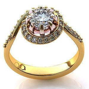 Помолвочное золотое кольцо из Желтое золото от Ювелирный салон Jewelry & Diamonds 1