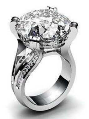 Помолвочное золотое кольцо из Белое золото от Ювелирный салон Jewelry & Diamonds 1