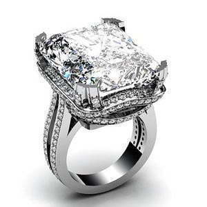 Помолвочное золотое кольцо из Белое золото от Ювелирный салон Jewelry & Diamonds 1