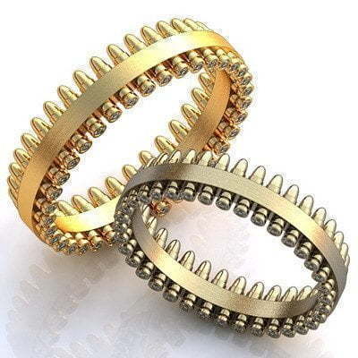 Обручальные кольца из Желтое золото от Ювелирный салон Jewelry & Diamonds 1