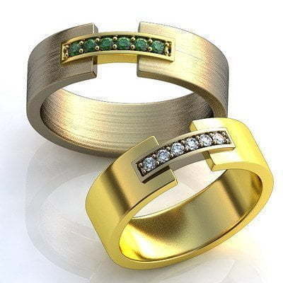 Обручальные кольца из Желтое золото от Ювелирный салон Jewelry & Diamonds 1