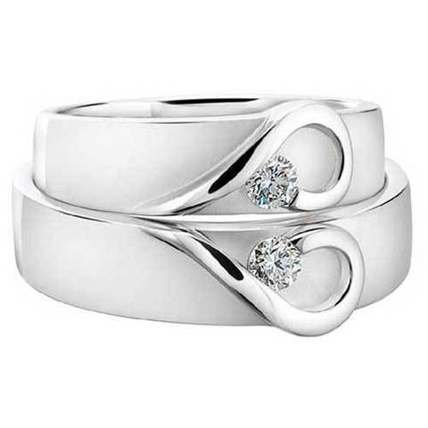 Обручальные кольца из Белое золото от Ювелирный салон Jewelry & Diamonds 1