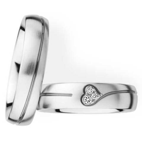 Обручальные кольца из Белое золото от Ювелирный салон Jewelry & Diamonds 1
